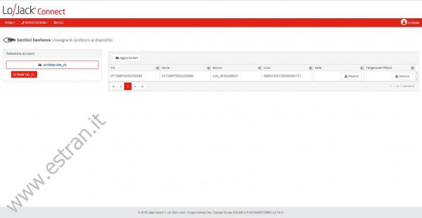 ASSEGNA GEOFENCE